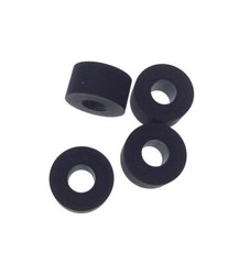 for Tape Drive Cassette Deck Audio 13*7*6.5mm Pinch Roller TIRE Rubber Ring,5PCS