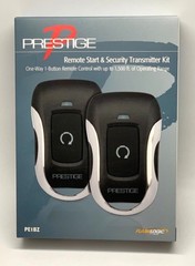 Prestige PE1BZ 1-Button Remote Control Kit 2 Remotes with up to 1,500 feet range