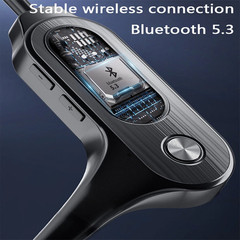 Bluetooth 5.3 Bone Conduction Headphones Wireless Outdoor Sport Headset LOT