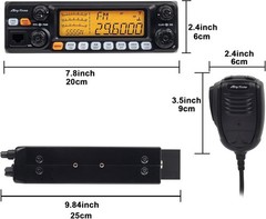 Anytone AT‑5555N II 10 Meter Radio AM FM SSB CW | RX Noise Reduction CTCSS/DCS 6