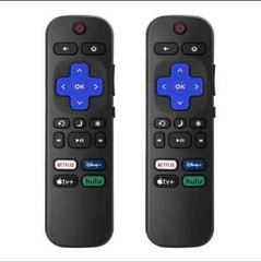 2pack Remote Control Replacement for All Roku TV TCL/Hisense/Onn Roku