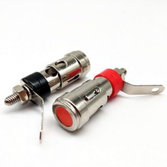 5 PAIRS Speaker Audio AMP Terminal Binding Post Spring Loaded Type Nickel plated