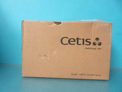NEW BLACK CETIS PUSH-BUTTON WALL TELEPHONE PHONE HAC AEGIS 2554W WITH GRAY CORD