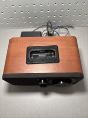 iHome iH14D AM/FM Alarm Clock Radio with iPod iPhone Dock & Aux-In – Wood Grain