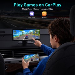 11.26″ Car Stereo Wireless Apple CarPlay Android Auto FM Touch Screen Radio DVR