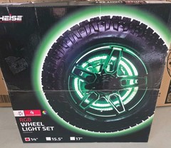 Heise HE-RGB1-W14 14″ LED Wheel Ring Light Set RGB New in Box Automotive Kit