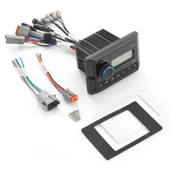 Clarion CMM-20 Marine Source Unit with LCD Display, IP66 Weatherproof Rating,…