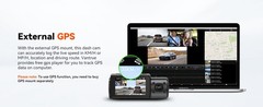 Vantrue N4 3 Channel 4K Dash Cam, 24 Hours Parking Mode, Support 512GB Max, USA