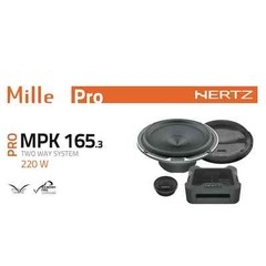 Hertz Mille Pro MPK 165.3 6.5″ 16.5cm Car 2 Way Component Speaker 110w RMS Pair