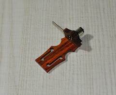 Exclusive Custom-Made Headshell Stradivarius for SME Tonearms Cocobolo Wood