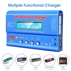 B6 Battery Charger 80W Mini Lipo RC Balance Charger/Discharger with Power Supply