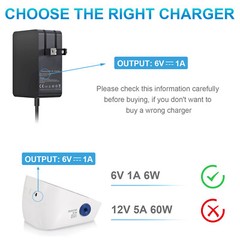 AC Adapter for Omron HEM-ADPTW5 HEM-712CN2 BP742 BP760 BP785 Pressure Monitor