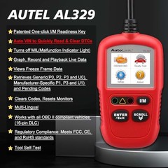 OBD2 Scanner AL329, Upgraded AutoLink AL319, Auto VIN, Check-Engine-Light