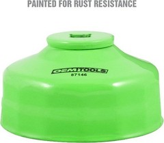 75/77 Millimeter 15 Flute Oil Filter Wrench, Green, B Style: 75/77 mm 15 Flute