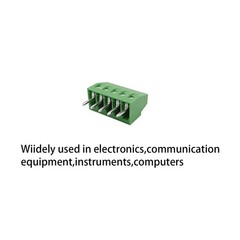 10 PCS 5 Pin 2.54mm 0.1 Inch PCB Mount Screw Terminal Block 50V 6A 2618AWG