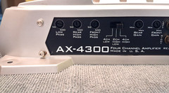 DEMO OLD SCHOOL US AMPS U.S. AMPS U.S.A AMPS AX-4300 4 CHANNEL 360 WATT AMP