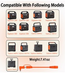 20FT Cable for Power Station EB3A/EB70/EB70S,GRECELL 288Wh Solar Generator 300W
