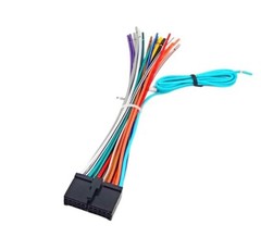 New Wire Harness 20-pin Replacement for Dual Car Stereo Radio DV271BT