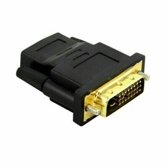 HDMI Female (19-pin) to DVI-D Male (24+1 pin) HD HDTV Monitor Display Adapter HD