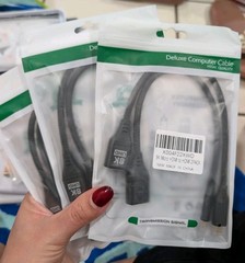 3pk/8K Micro HDMI Male to HDMI Standard Female Adapter Cable 2 Pack Black