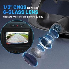 EWAY Tailgate Handle Backup Camera for 1999-2006 Chevy Silverado GMC Sierra…