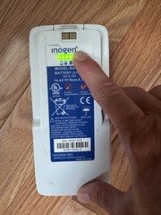 Inogen 0ne G4 double cell Battery, Model BA 408, volt 14.4