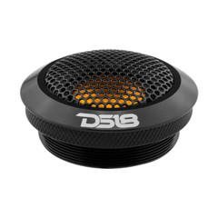 DS18 DTX 2.2″ 60W Peak 4-Ohms Car Audio Titanium Dome Tweeter w/ Aluminum Body