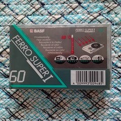 Lot of 10 BASF 60 & 90 Type I Blank Cassette Tape Made in Indonesia Nos Rare