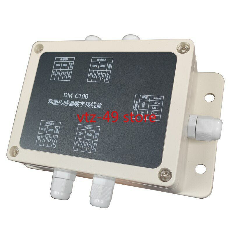 Load Cell Junction Box Four in and One Out Pull Pressure S-type Cantilever A105