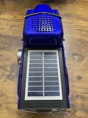 Solar Charging Chevy 3100 Pickup Truck Portable Bluetooth Speaker w/FM Radio BL
