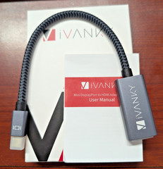 iVANKY Mini Display Port DP to HDMI Video Adapter