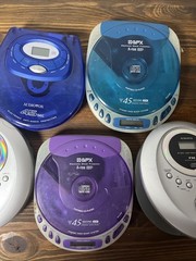 Portable CD Player Lot Of 5. Untested