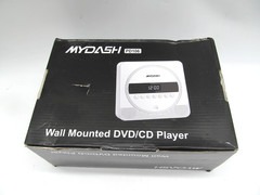 Portable CD/DVD Player Wall Mountable Music CD DVD Player FM Radio Built-in