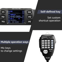 All-In-One RT95 Mobile Transceiver – 180° Rotatable LCD & Easy Setup Included