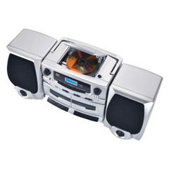 Supersonic Bluetooth 5.0 Audio System with CD, Radio and Cassette