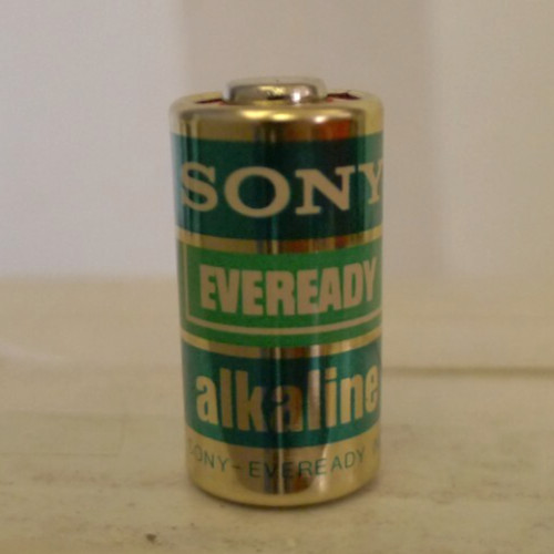 Sony Eveready Alkaline Battery 6 Volts A544 – VINTAGE – Made in Japan