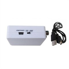 RCA AV to HDMI HD Converter Composite CVBS Video Adapter Wii NES SNES