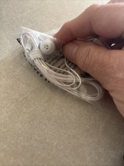 In-Ear Only Headphones – White NOS Sealed New Earbuds