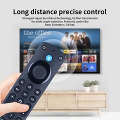 For Amazon Fire TV Alexa Voice Remote Pro With Backlight -New