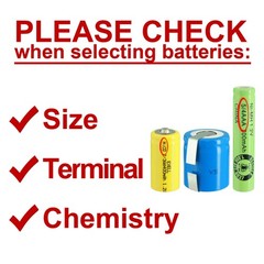 Exell 1.2V 2/3AAA 300mAh NiMH Rechargeable Button Top Battery