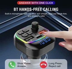 ✅ 5 YEAR WARRANTY Bluetooth Wireless FM RadioTransmitter Car Adapter USB Charger