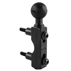 RAM Mount Motorcycle Handle Clamp Mounting Base With 1 Inch B-Ball RAM-B-309-1U