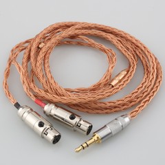 16Cores Occ Copper Headphone Cable For M1570 M1570C AMT HIFI