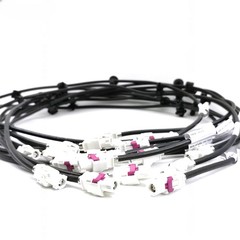 HIMAN Automotive LVDS Cable 0.8M 5.1 Navigation Video Lead for Head Unit Display