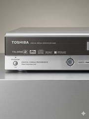 Toshiba SD-H400 TiVo Series 2 DVR Hard Drive Recorder 40GB DVD Silver