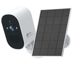 XVIM Solar Powered Wireless Security Camera 1080P Waterproof Wifi Camera System