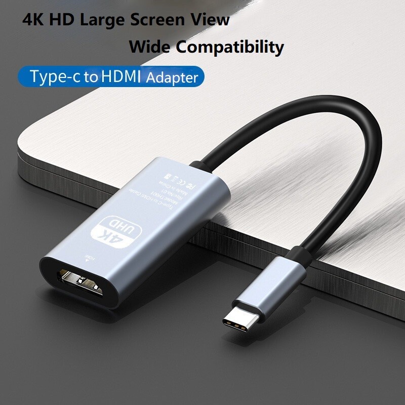 USB C to HDMI 4K 60Hz Adapter PD Type C Cable for MHL Phone Switch Tablet