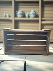 Darla’s Studio 66 DVD Holder Wood Crate
