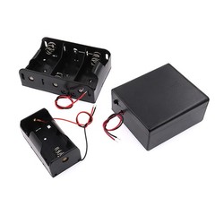 Battery Holder for D Battery 1 2 3 4 8 Position Cell Case Box With Wire lot