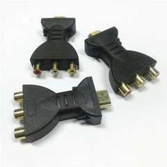 HDMI Male to 3 RCA Female Composite AV Video Audio Adapter Converter for TV PC